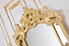 Paloma Cedar Red/Gold Highlight Mirror / HD-CONM8024 - Ornate Home