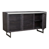 Paloma Charcoal Grey Sideboard - Ornate Home