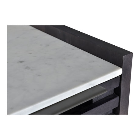 Paloma Charcoal Grey Sideboard - Ornate Home