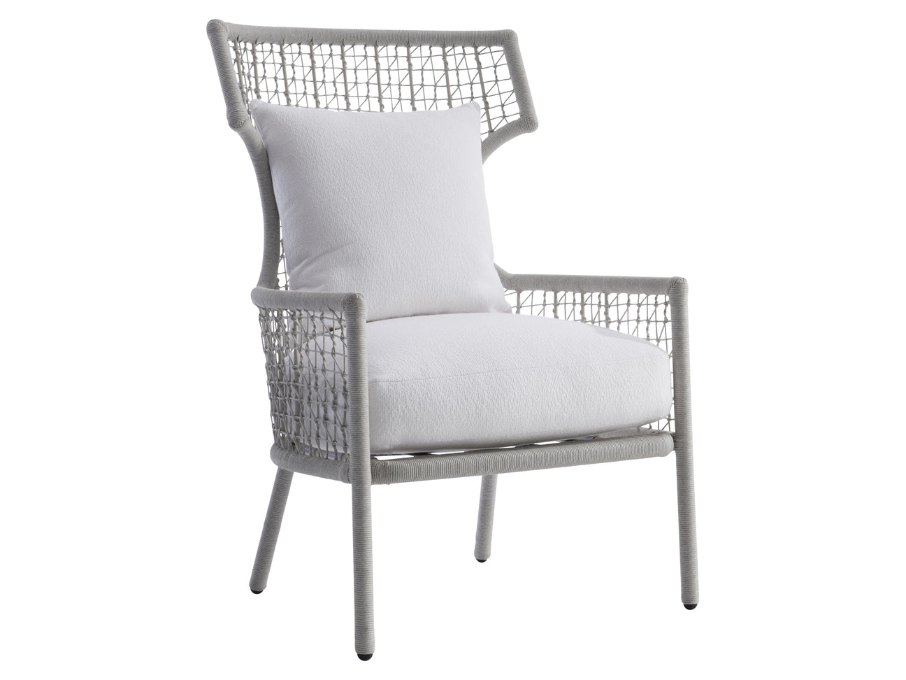 Paloma Driftwood/White/Cream Outdoor Chair - Ornate Home