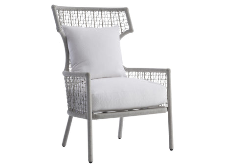 Paloma Driftwood/White/Cream Outdoor Chair - Ornate Home
