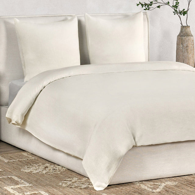 Paloma Ivory Hemp Duvet Collection - Ornate Home