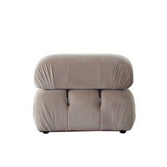 Paloma Mink Tan Velvet Modular Sectional  / 4-piece - Ornate Home