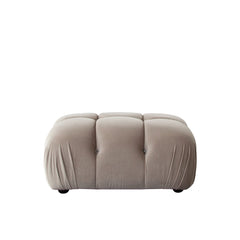 Paloma Mink Tan Velvet Modular Sectional  / 4-piece - Ornate Home