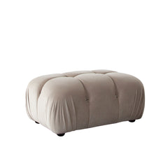 Paloma Mink Tan Velvet Modular Sectional  / 4-piece - Ornate Home