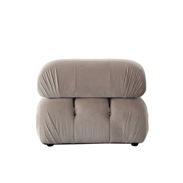Paloma Mink Tan Velvet Modular Sectional  / 4-piece - Ornate Home