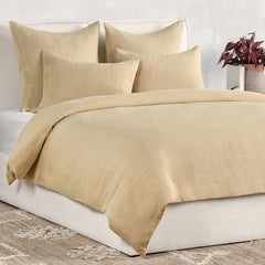 Paloma Ochre Hemp Duvet Collection - Ornate Home