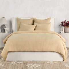 Paloma Ochre Hemp Duvet Collection - Ornate Home