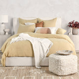 Paloma Ochre Hemp Duvet Collection - Ornate Home
