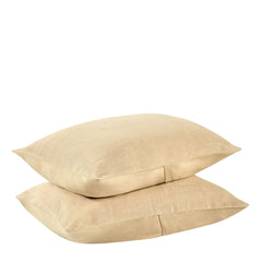 Paloma Ochre Hemp Duvet Collection - Ornate Home