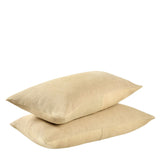 Paloma Ochre Hemp Duvet Collection - Ornate Home