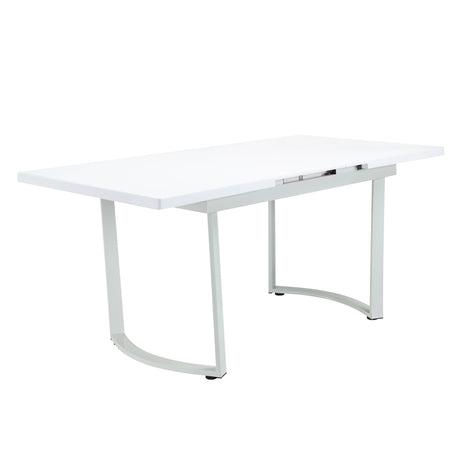 Palton White Dining Table - Ornate Home