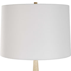Palu Brown Travertine Table Lamp - Ornate Home