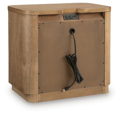 Pamaria Light Brown Nightstand - Ornate Home