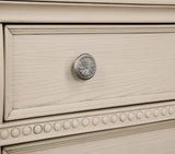 Pamphilos Antique White Nightstand - Ornate Home