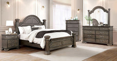 Pamphilos Gray Nightstand - Ornate Home