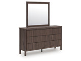Pamytta Brown Dresser and Mirror (Online Special Price) - Ornate Home