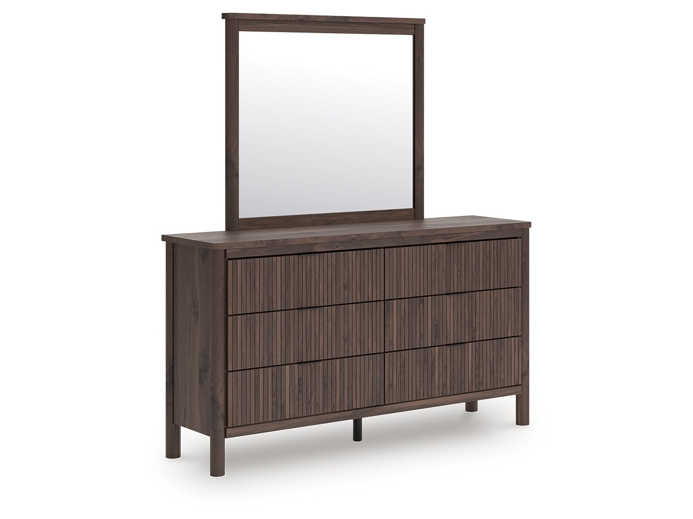 Pamytta Brown Dresser and Mirror - Ornate Home