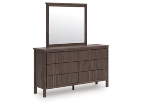 Pamytta Brown Dresser and Mirror - Ornate Home
