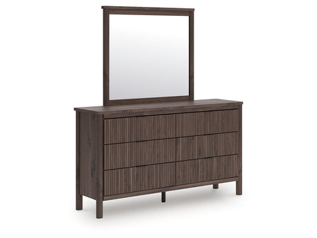 Pamytta Brown Dresser and Mirror - Ornate Home