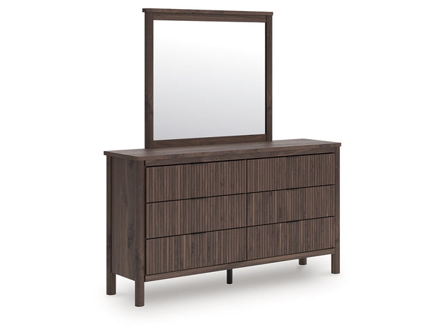 Pamytta Brown Dresser and Mirror - Ornate Home