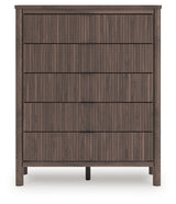 Pamytta Brown Five Drawer Wide Chest (Online Special Price) - Ornate Home