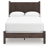 Pamytta Brown Full Panel Bed, Dresser and Mirror (Online Special Price) - Ornate Home