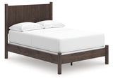 Pamytta Brown Full Panel Bed, Dresser and Mirror (Online Special Price) - Ornate Home