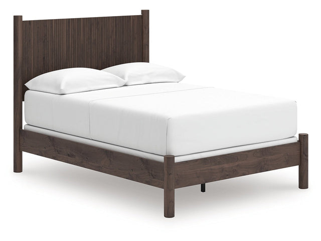 Pamytta Brown Full Panel Bed (Online Special Price) - Ornate Home