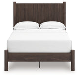 Pamytta Brown Full Panel Platform Bed (Online Special Price) - Ornate Home