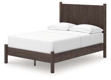 Pamytta Brown Full Panel Platform Bed - Ornate Home