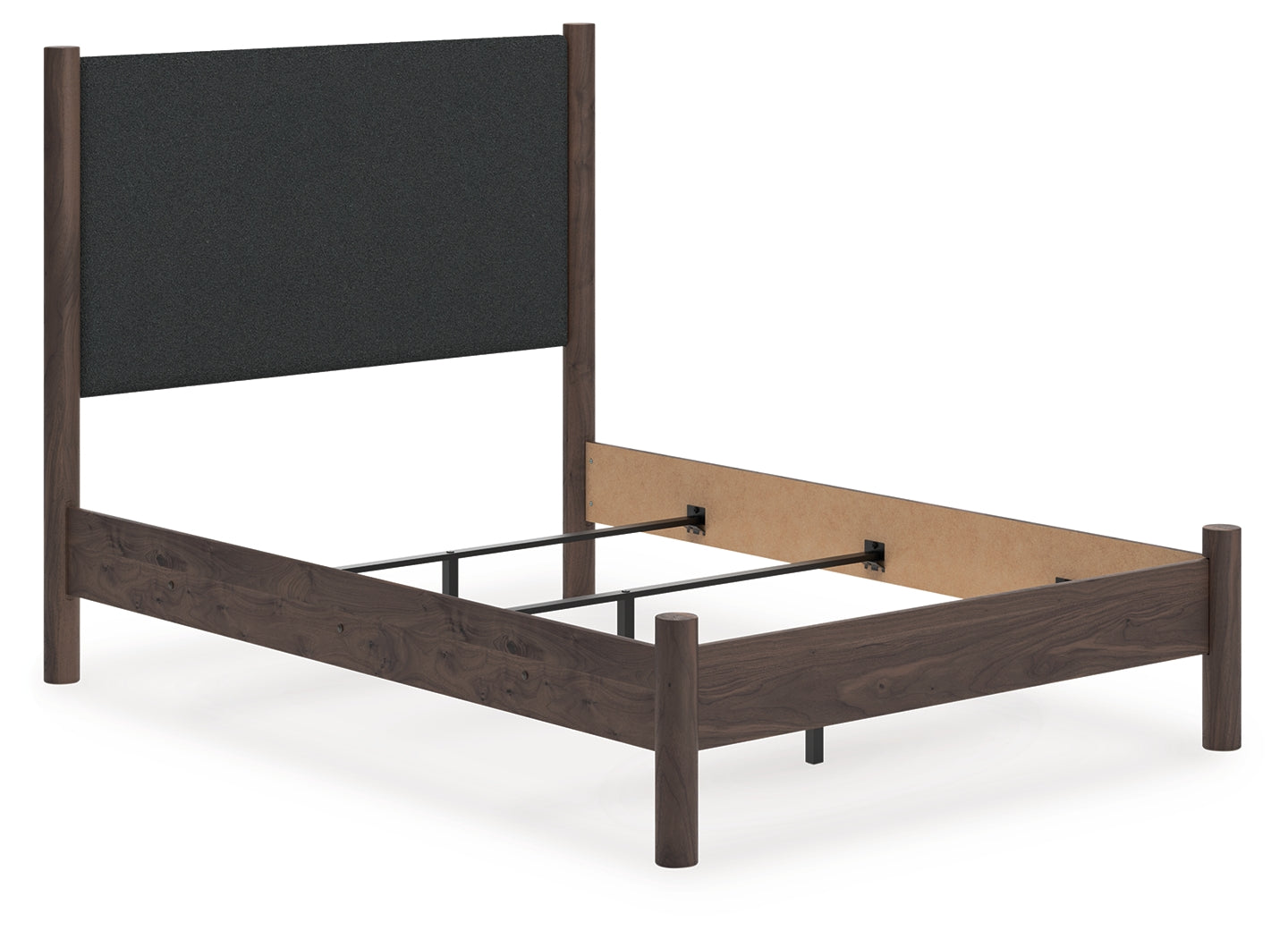 Pamytta Brown Full Upholstered Panel Bed (Online Special Price) - Ornate Home