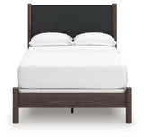 Pamytta Brown Full Upholstered Panel Bed (Online Special Price) - Ornate Home