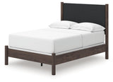 Pamytta Brown Full Upholstered Panel Bed (Online Special Price) - Ornate Home