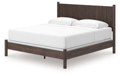 Pamytta Brown King Panel Bed, Dresser, Mirror and Nightstand - Ornate Home