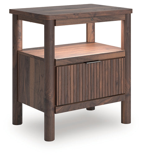 Pamytta Brown King Panel Bed, Dresser, Mirror and Nightstand - Ornate Home