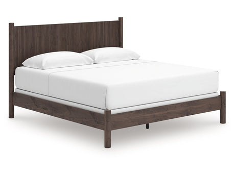 Pamytta Brown King Panel Bed - Ornate Home