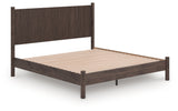 Pamytta Brown King Panel Platform Bed (Online Special Price) - Ornate Home