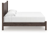 Pamytta Brown King Panel Platform Bed (Online Special Price) - Ornate Home