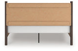 Pamytta Brown King Panel Platform Bed (Online Special Price) - Ornate Home