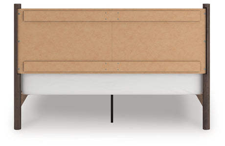 Pamytta Brown King Panel Platform Bed - Ornate Home