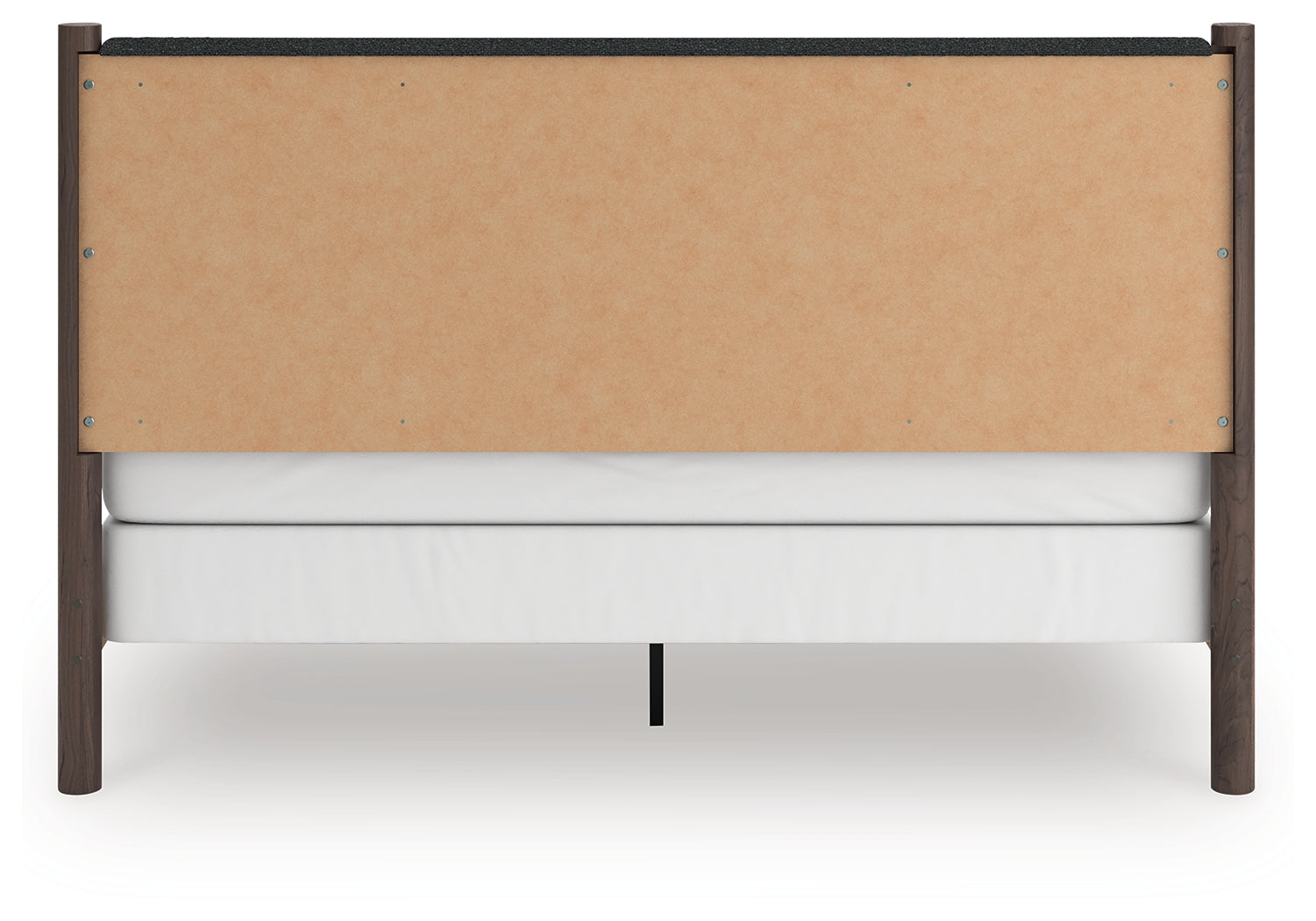 Pamytta Brown King Upholstered Panel Bed - Ornate Home