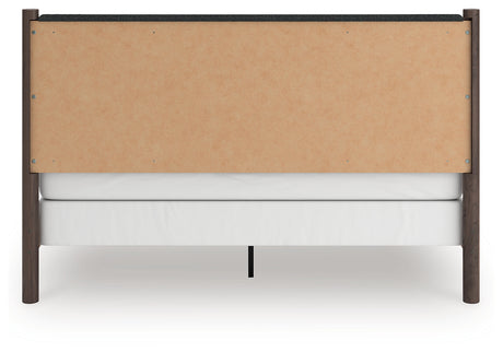 Pamytta Brown King Upholstered Panel Bed - Ornate Home