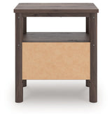 Pamytta Brown One Drawer Night Stand (Online Special Price) - Ornate Home