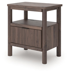 Pamytta Brown One Drawer Night Stand - Ornate Home