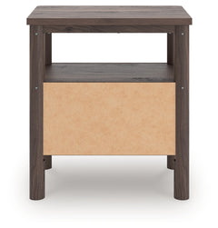 Pamytta Brown One Drawer Night Stand - Ornate Home