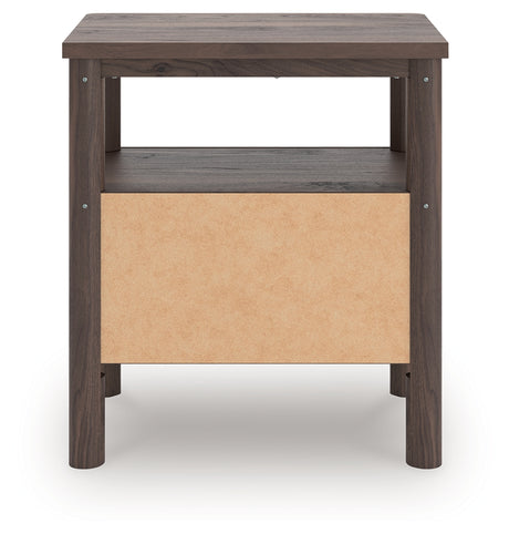 Pamytta Brown One Drawer Night Stand - Ornate Home