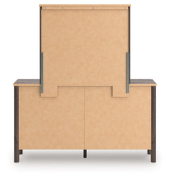 Pamytta Brown Queen Panel Bed, Dresser, Mirror and Nightstand - Ornate Home