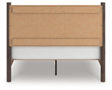 Pamytta Brown Queen Panel Platform Bed (Online Special Price) - Ornate Home