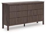 Pamytta Brown Six Drawer Dresser (Online Special Price) - Ornate Home
